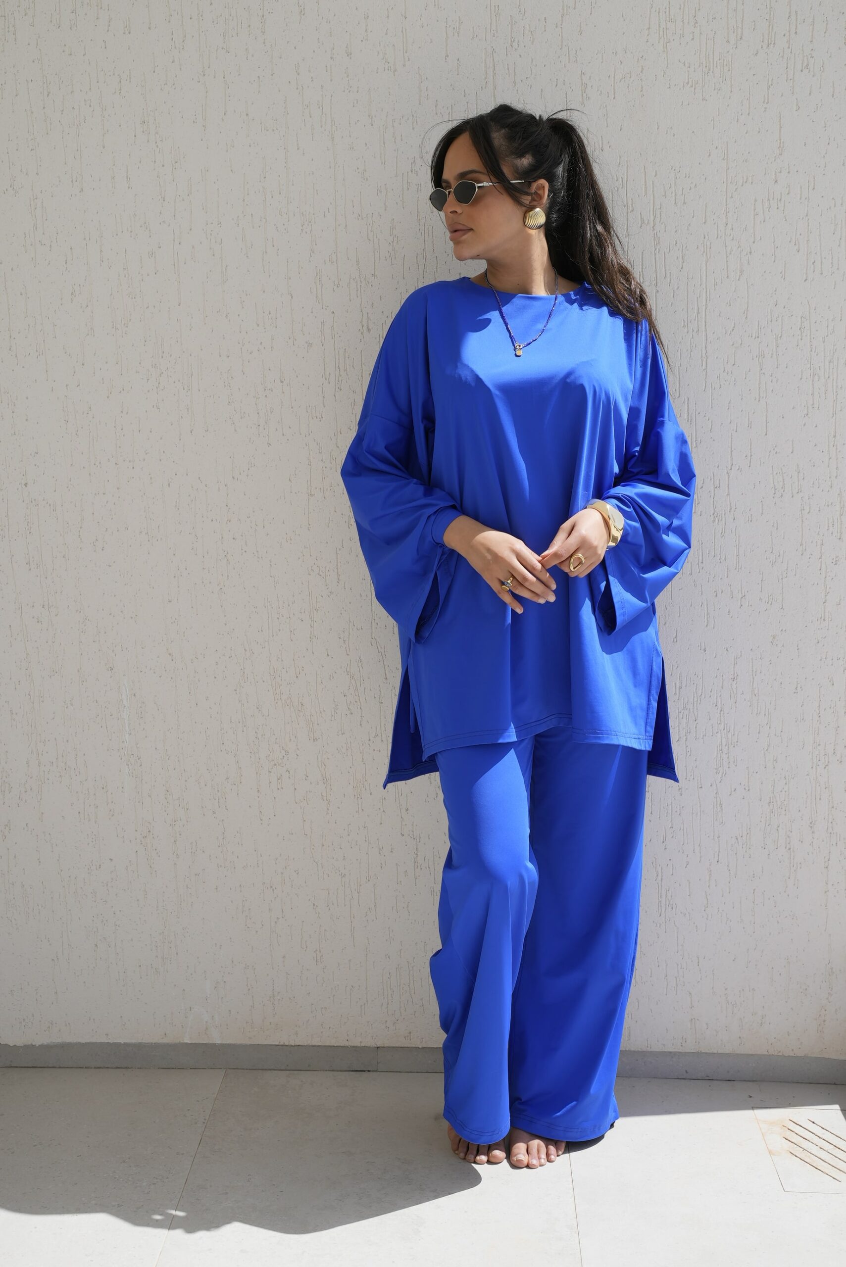 Ensemble Musk Bleu