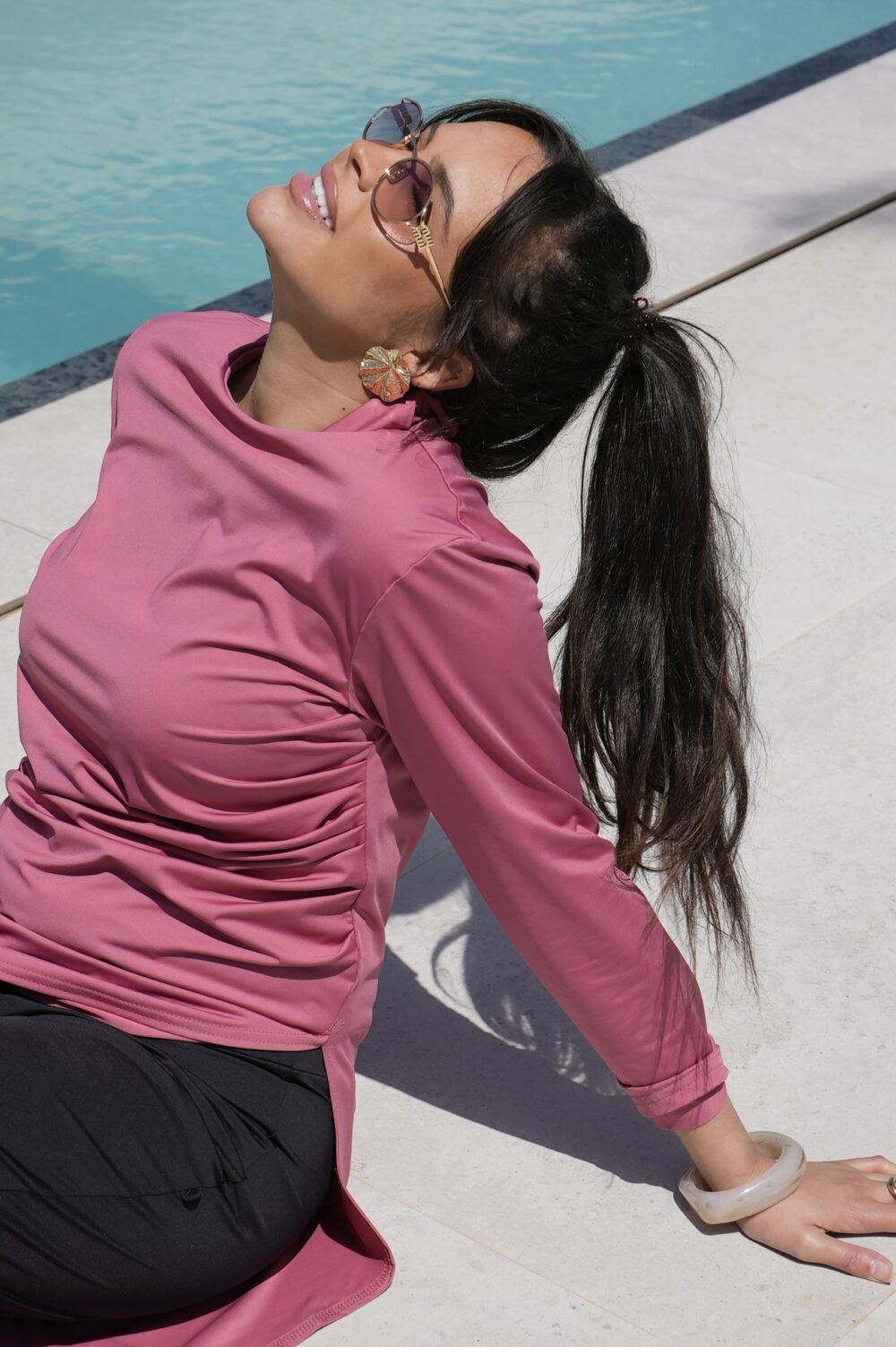 Ensemble Azalée asymétrique rose – Image 4