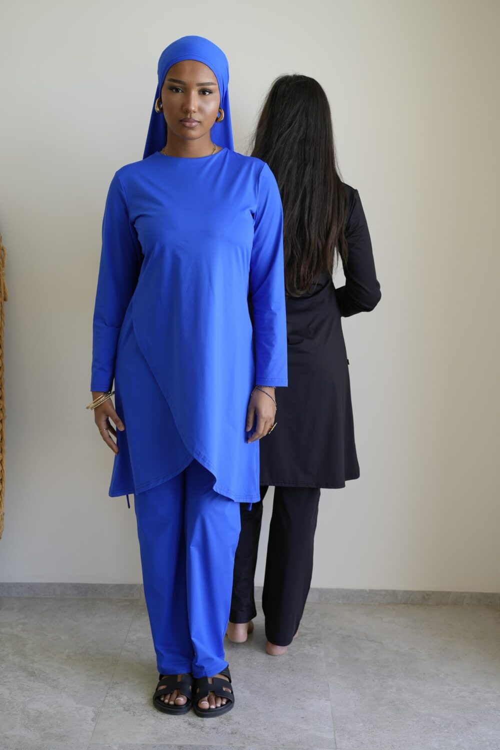Voile de bain bleu – Image 6