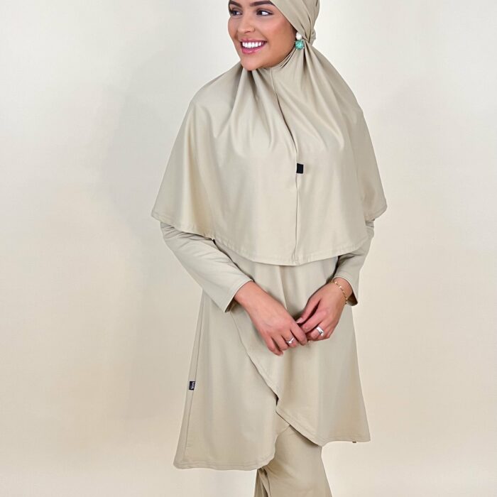hijab burkini beige