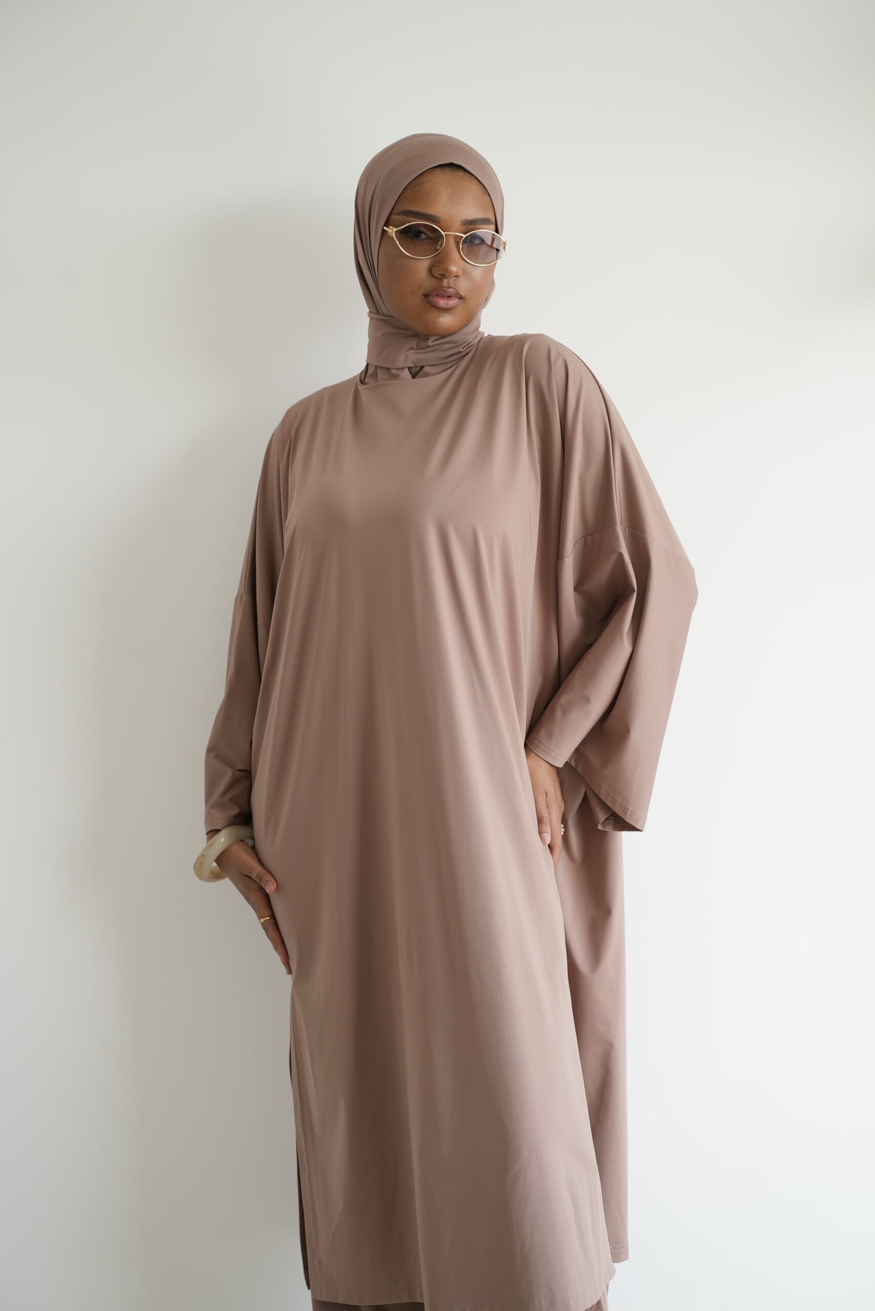 Précommande Ensemble Jenine Marron rosé