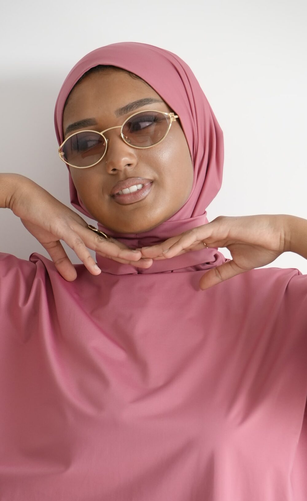 Hijab de bain Rose
