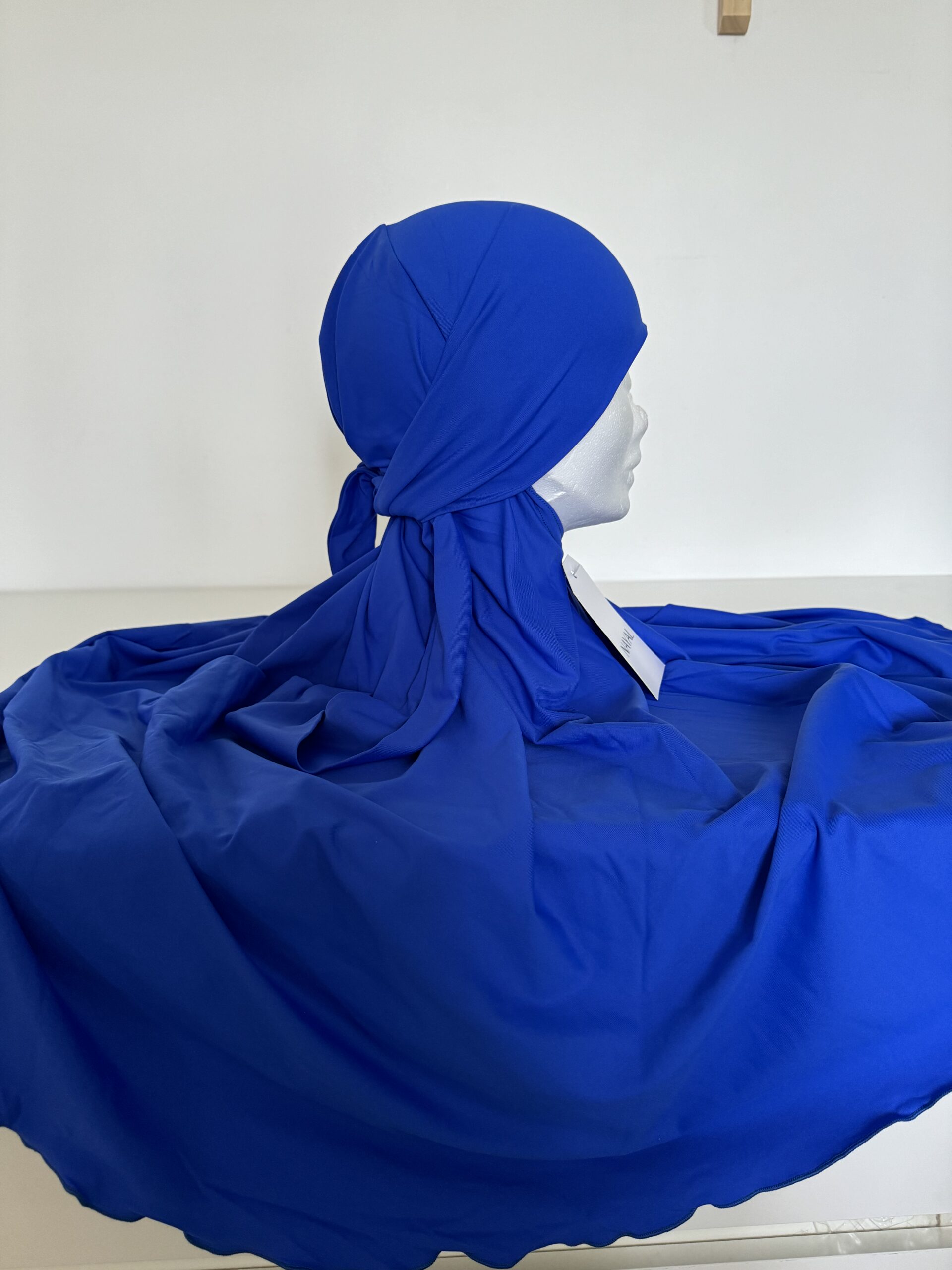 Précommande Hijab à Enfiler Bleu