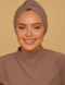 Turban marron rose