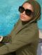 Hijab à Enfiler Kaki